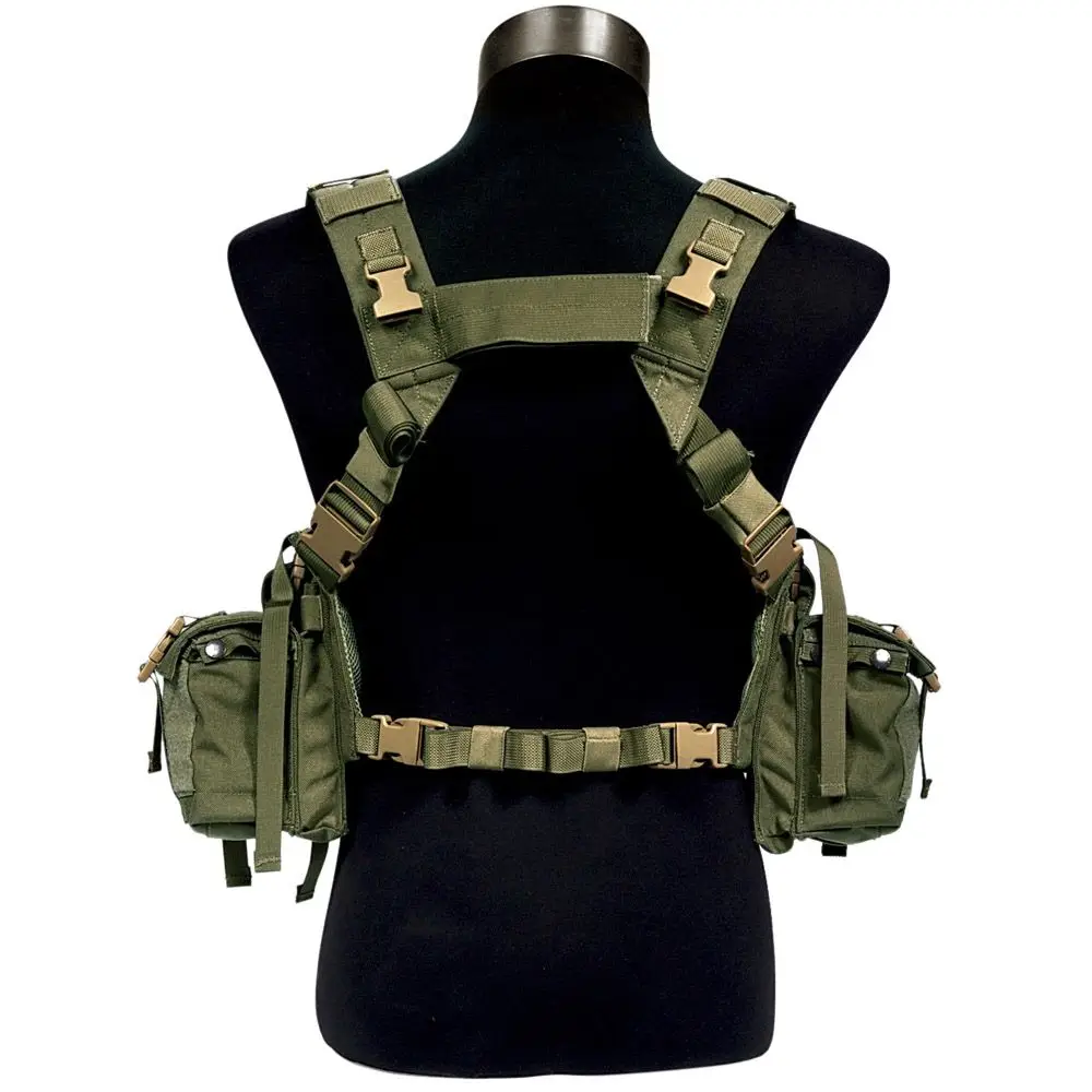 Heavy Duty Outdoor Security Tactical Chest Rig Vest With Magazine ...
