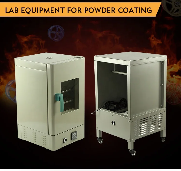 Mini Electrostatic Powder Coating Portable Lab Spray Booth for Metal ...