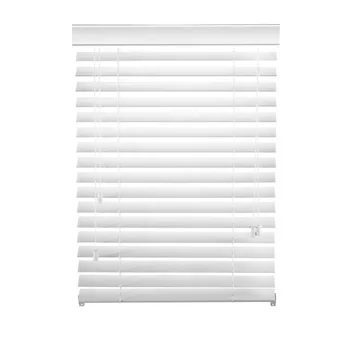 2inch decorative white faux wood slats mechanical venetian blinds for windows