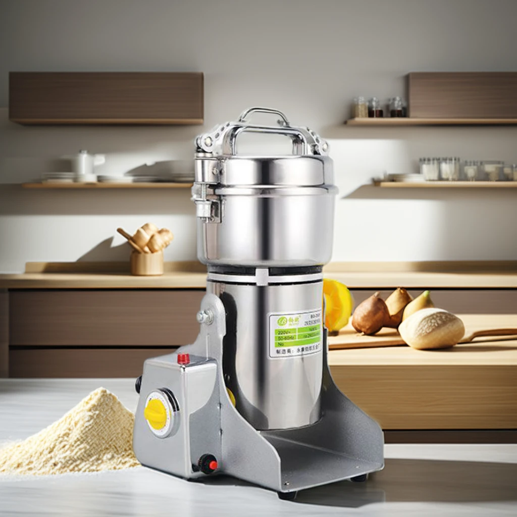Premium Oem Factory Flour Mill Stainless Steel 430 1680w Home Use Electric Corn Grinder Mill