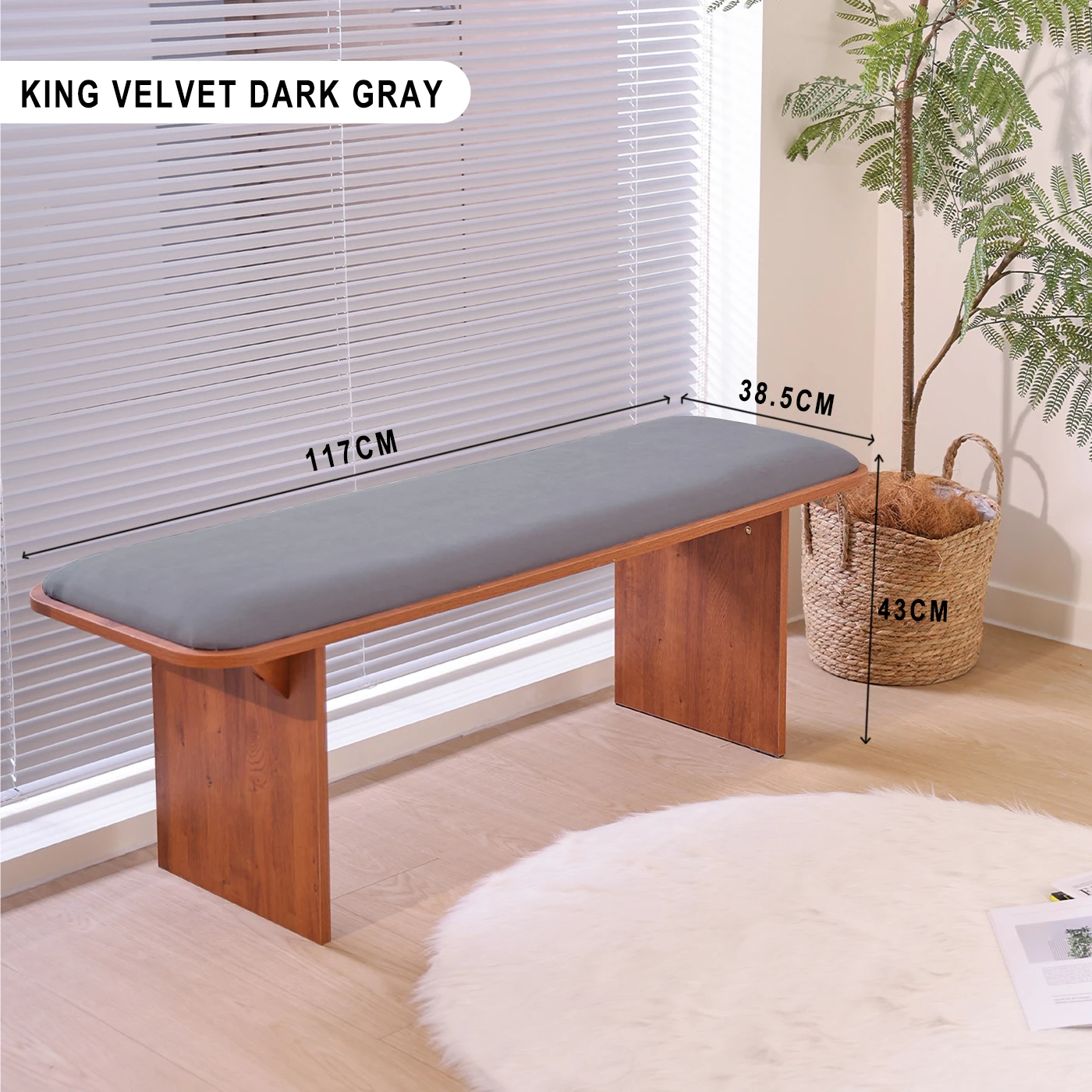 Wholesale Hot Sale Bench Entryway Bench Seat Living Room Shoe-changing Stool