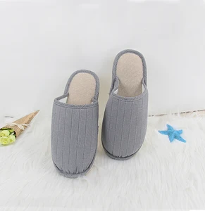 Customization Couple's Indoor Warm Slippers with Bowknot Style Soft Anti-Slip  for Spring Autumn Winter Available Closed Toe