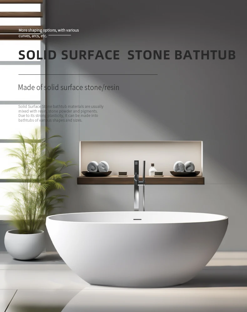 Luxury Hotel Bath Tub Adult Pure Acrylic Bathtubs Indoor Modern Freestanding Soaking Bathtub PS ...