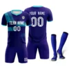 Purple&Aqua&White-K023