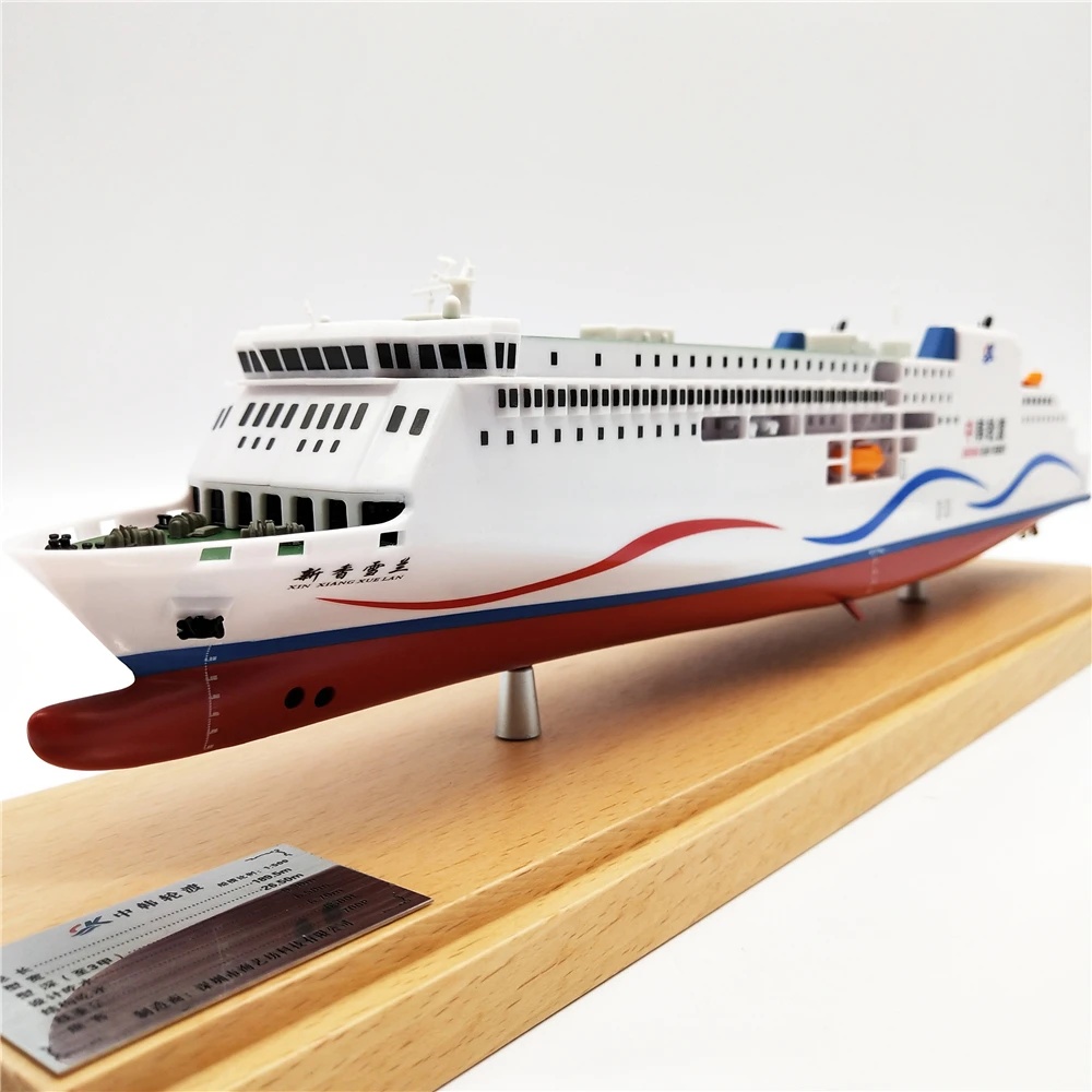 【A】37cm xinxiangxuelan Ferries Custom shipping scale model Chantiers et Ateliers Augustin Normand O.A.S shipmodel