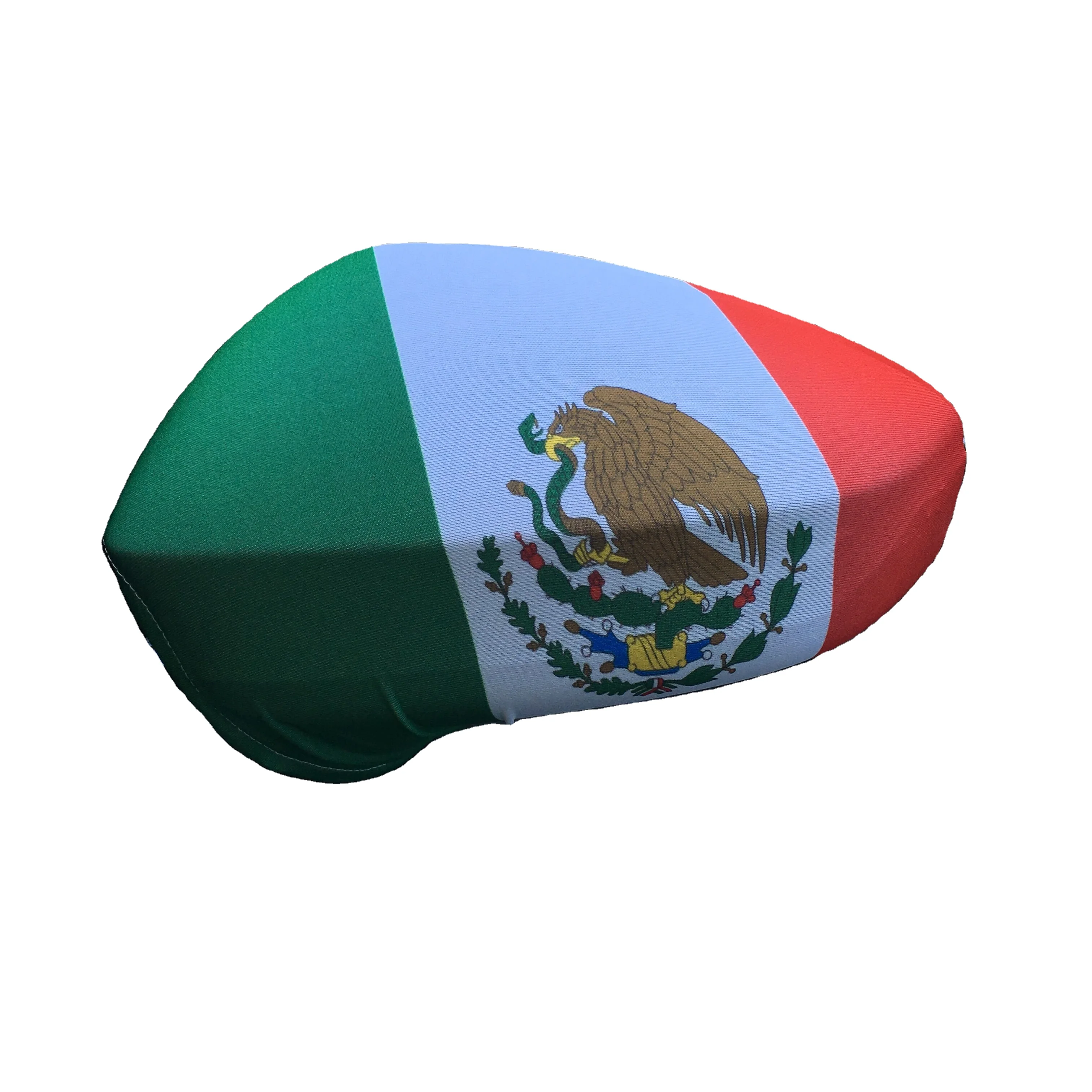 Customized car mirror cover flag Mexico flag