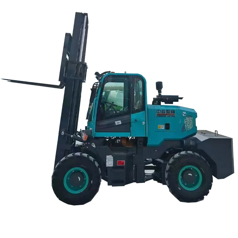 Chinese Supplier Diesel Mini Forklift Truck Small Rough Terrain Forklift Price 3.5 ton 4 ton 5 ton 6 ton