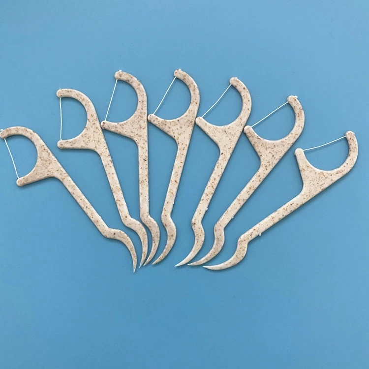 
Новое поступление биоразлагаемые растительные зубные нити indidually завернутый зубные нити 