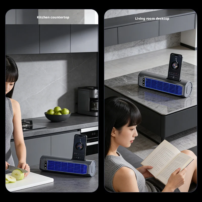 Tower Fan, Portable, Tangential, 2000mAh - detail 6