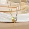 Magnetic couple necklace xl0490