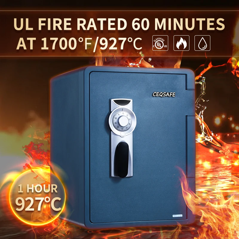 CEQSAFE Waterproof Safe Security Equipment Digital Mechanical Combination Lock Safe Electronic Home Safe Money Box factory