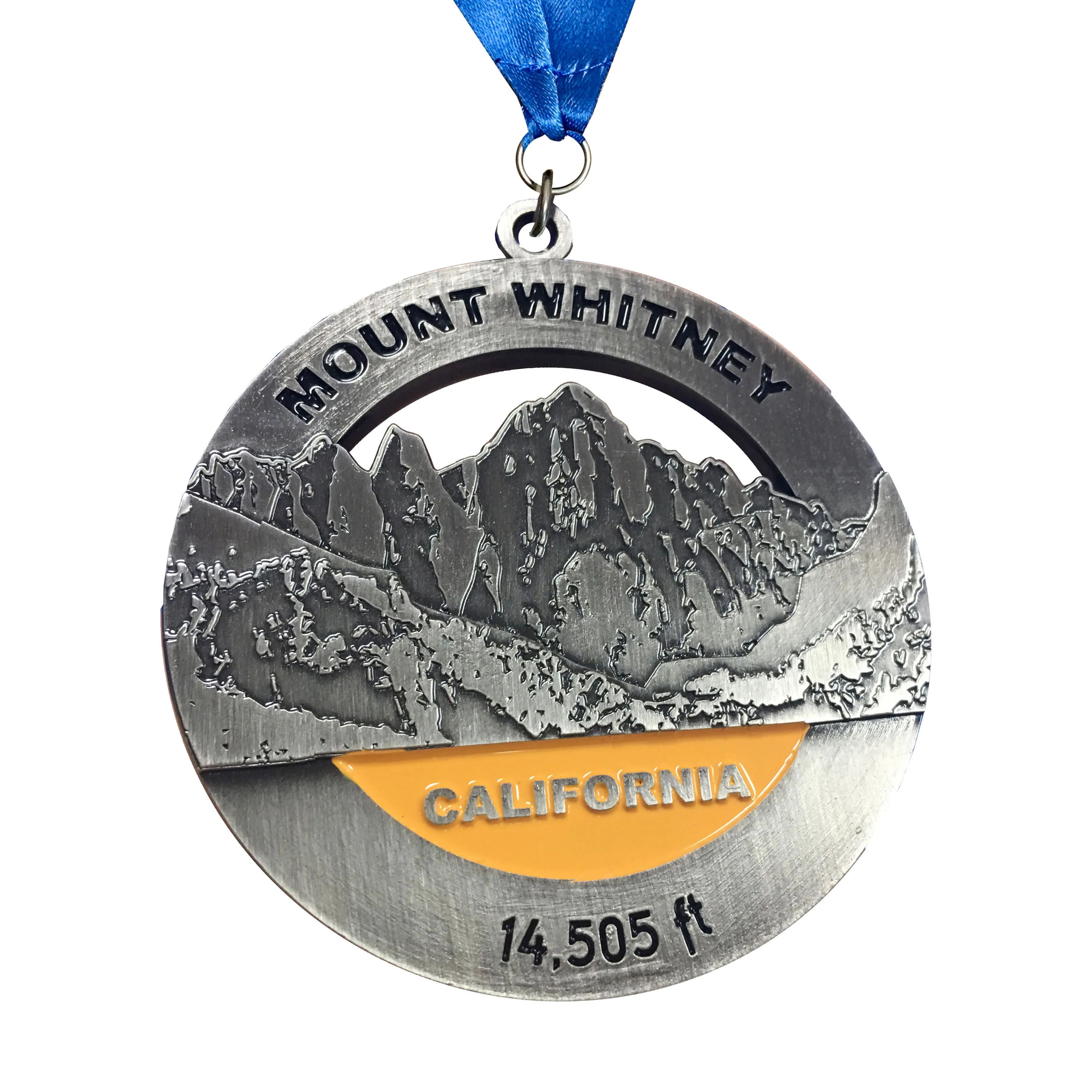 Custom Enamel Challenge Sport Medallion Custom Trail Marathon Medal