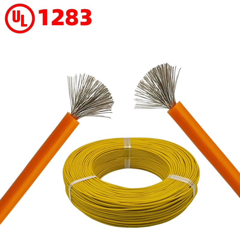 UL1283 PVC-Insulated 600V AC Tinned Copper Custom 12 14 16 18 AWG 22AWG Diameter Bare Type Construction Application Model UL1015