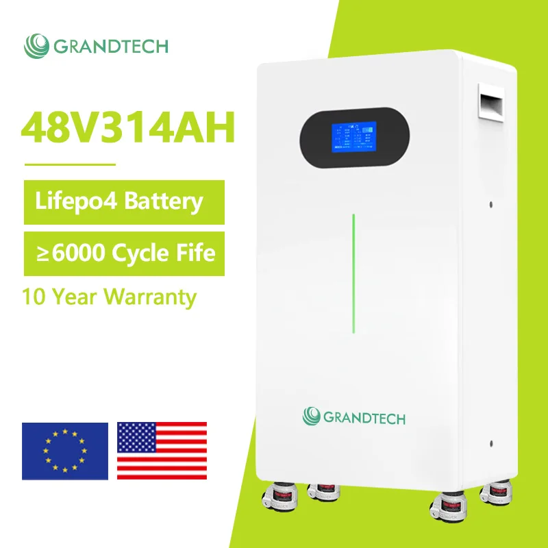 48V 300Ah 200Ah 314ah 100Ah Solar Lithium LiFePO4 Battery Pack 10kwh 15kwh 16kw 48V 300Ah LiFePO4 Home Energy Storage Battery