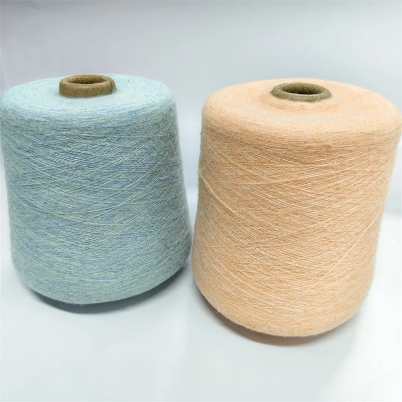 Factory Direct 32NM/2 6% Wool Blended Yarn  Wool Yarn Knitting polyester Yarn