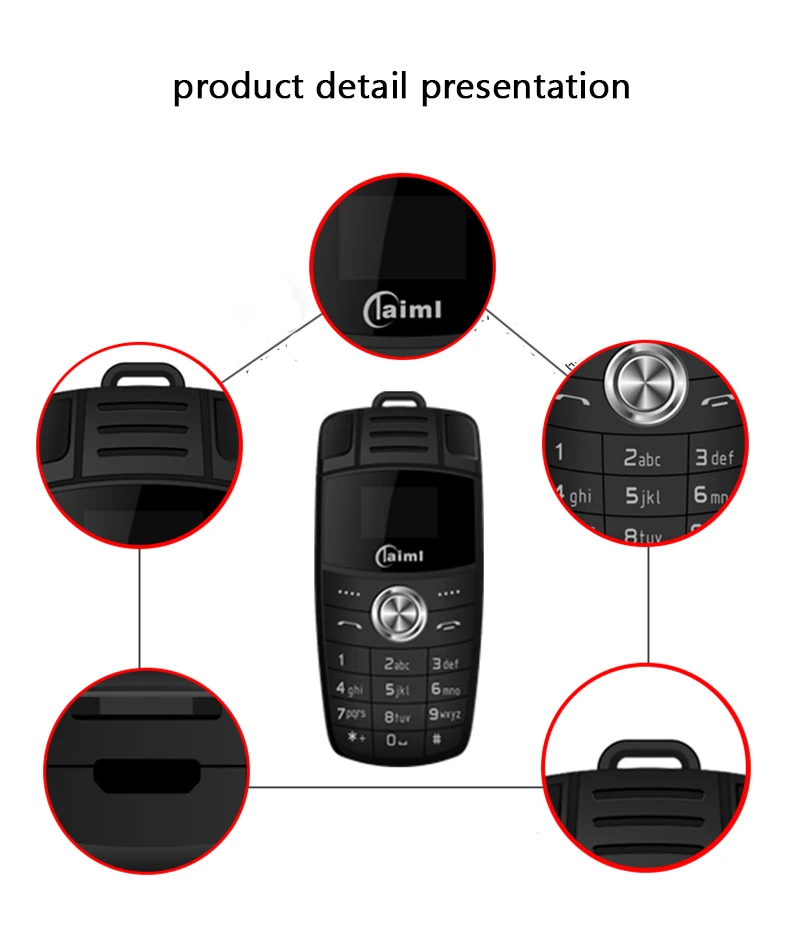 clé de voiture téléphones flip téléphone pour x6 téléphone portable 1.2  ''super petite taille écran keychain fm radio débloqué mini téléphone x6