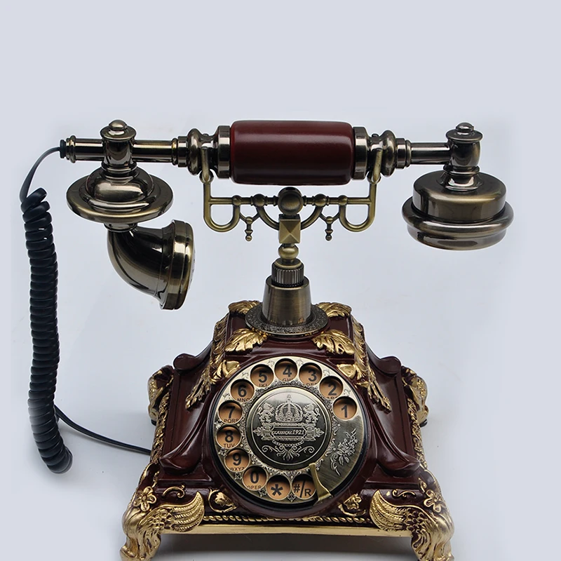 European Style Old Retro Phone Desk Phone Antique Design Landline | Cyprus