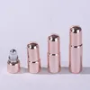 Rose gold roller bottle + rose gold cap
