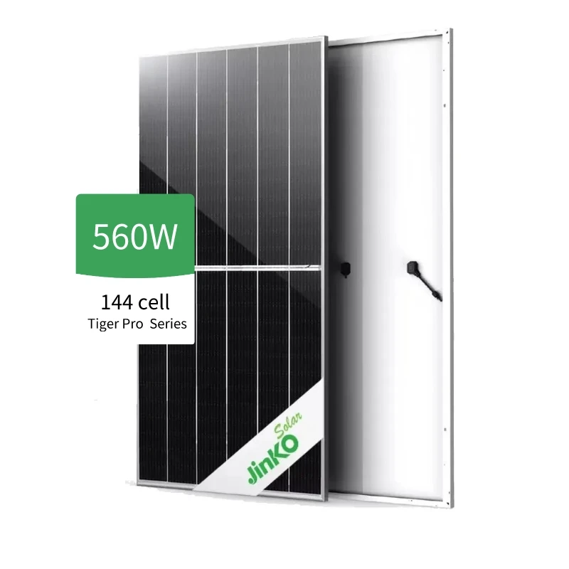 Jinko Mono PERC 182 Halvcelle 530W 540W 550W 560W Solar PV Paneler Modul Solar Panel