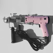 2 in 1 Cut Pile Loop Tufting Gun Carpet Tufting Gun Electric Weaving Machine Carpet Weaving Flocking Gun
