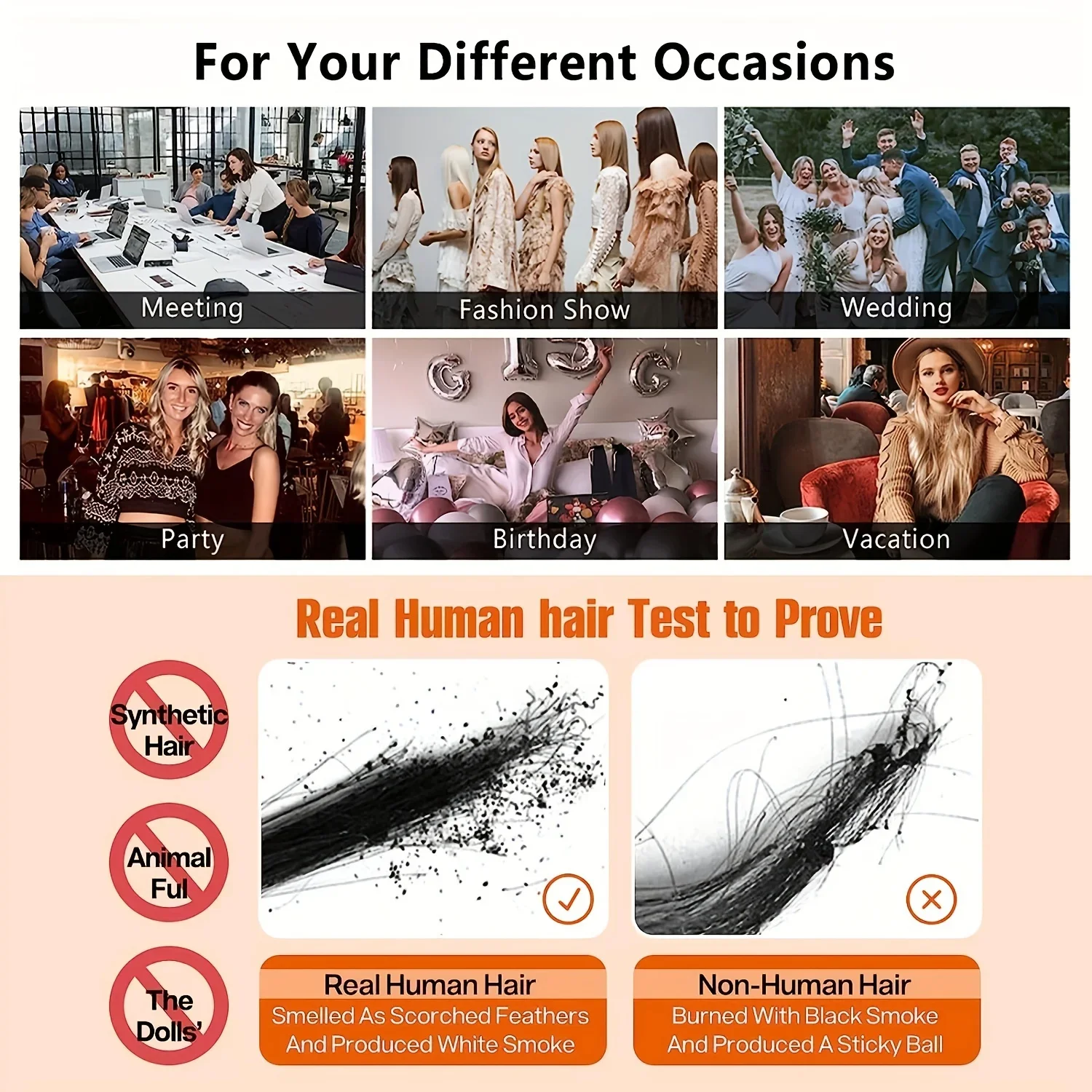 Extension per coda di cavallo Yaki liscia per capelli umani per donne Pasta magica 10-30 pollici_voghion.com