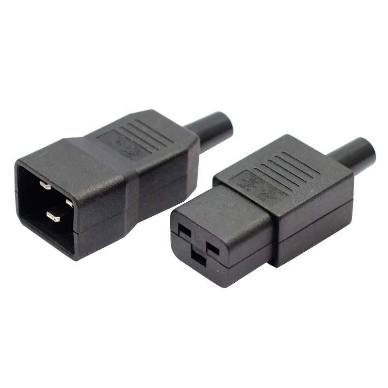 Oiyagai 10 Pezzi 10 Pezzi Presa Pannello IEC320 C13, Connettore Femmina 250V 10A per Alimentazione Elettrica, Computer, UPS, Stampante, DIY Riparazioni Industriali