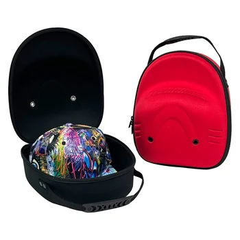 Hot Sale Custom Logo EVA Baseball Hat Travel Bag Protective Hard Sport Cap Carrier Case with Customized Size