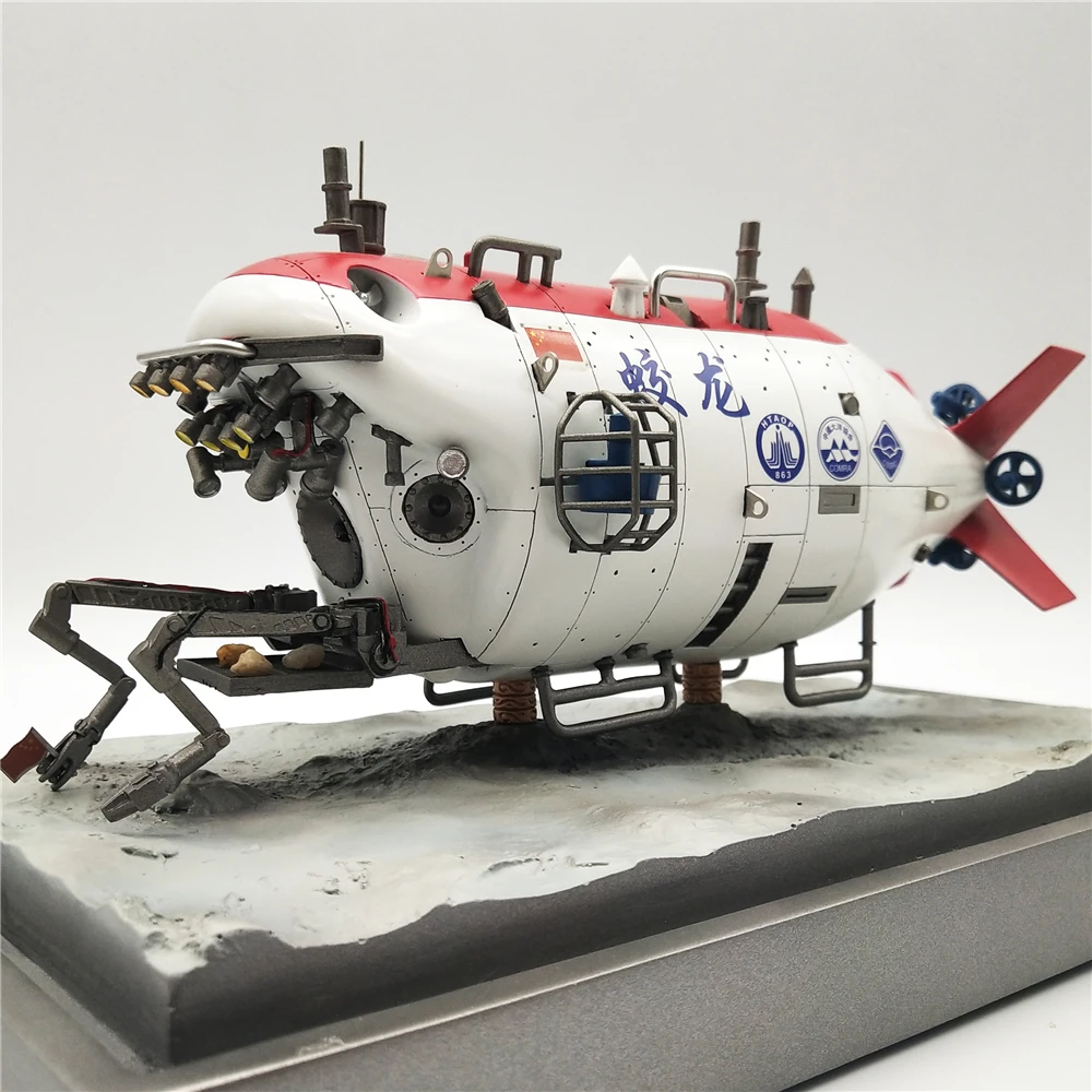 【A】30cm Submersibles model jiaolong model Deep-sea submersible model Sevmash O.A.S shipmodel