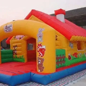 August Promotion Package Price Inflatable Bouncer Bounce House Commercial Water Slide Inflatable Bouncy Castle For Sale