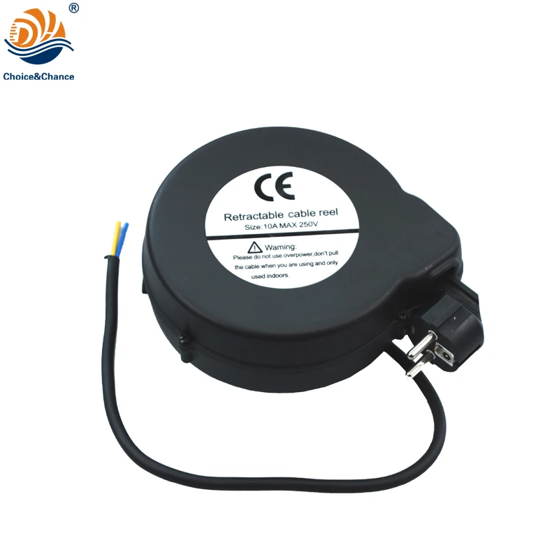 3 pin power cable retractable power