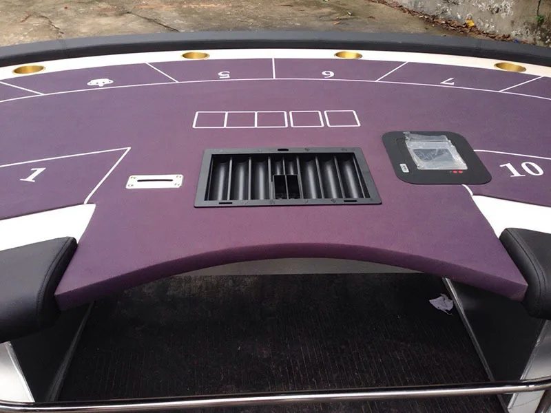 Покерный стол роскошные ножки из нержавеющей стали техасское казино