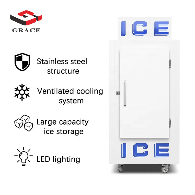 Stainless Steel Ventilated Cooling Commercial for Restaurant Industrial Big Capacity Large Ice Box for Fish Storage Price