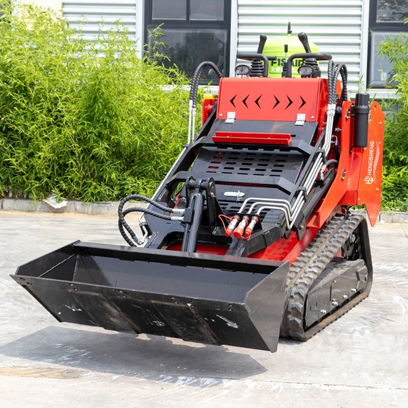 CE/EU/EPA Mini Skid Steer Loader Kubota Three Cylinder Water-cooled diesel Engine Bucket Capacity 0.2m ³ Lifting Capacity 250KG