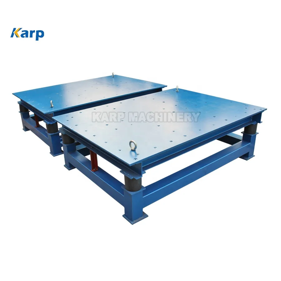 Paver Block Vibrating Table Price Table Vibrator for Compaction of Concrete Mold