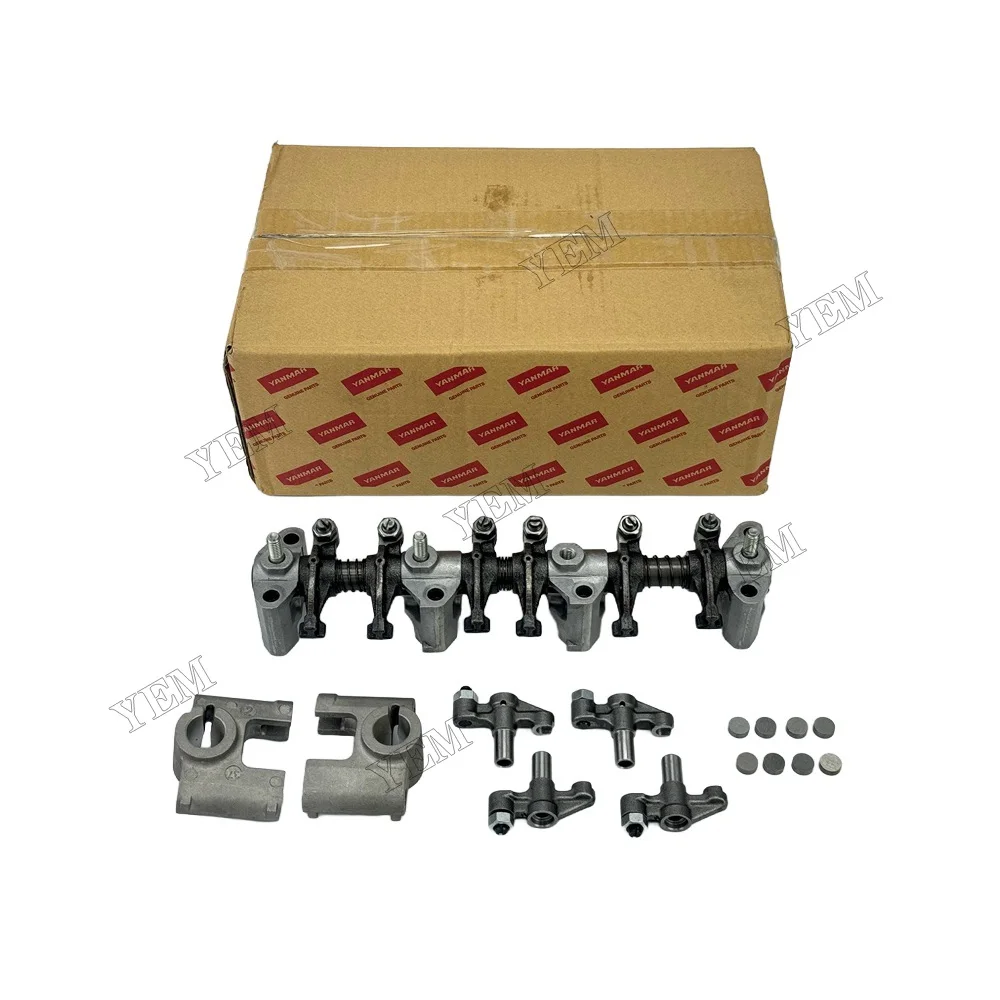 Diesel Engine Repair Parts 3TNV82 3TNV84 3TNV88 4D84-1 Rocker Arm Assembly Set for Yanmar Engine Rebuild Kit