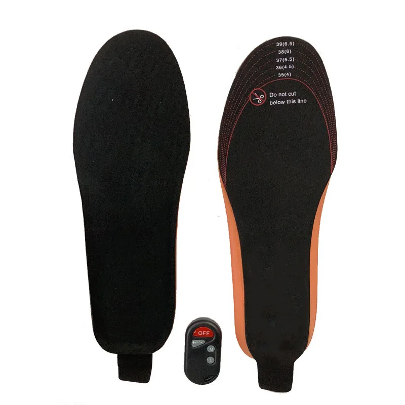 usb rechargeable heated insoles