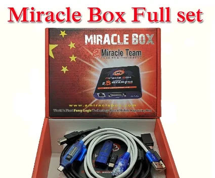 original Miracle Box Full set Miracle box with Miracle Dongle + UMF All Boot cable