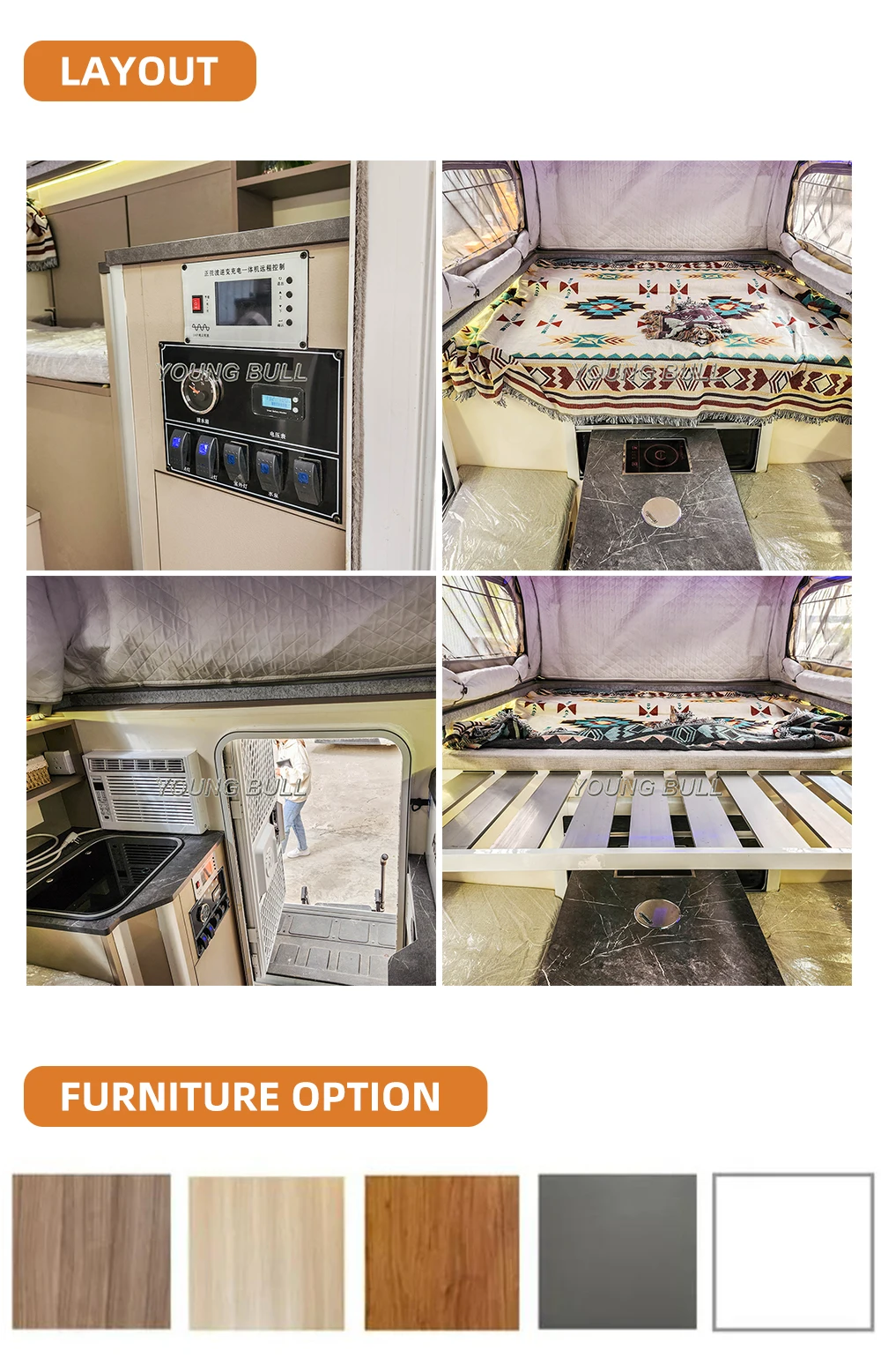 Luxury 4x4 Truck Camper For Pickup Colorado Steel Customized Chinese