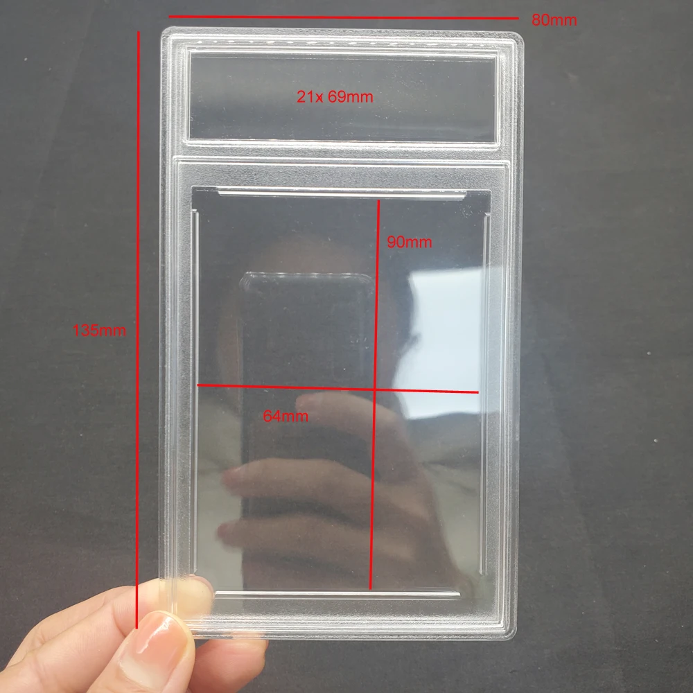 55PT Trading Card Slab Case Empty Graded Card Slab for Sports Baseball Card  55pt