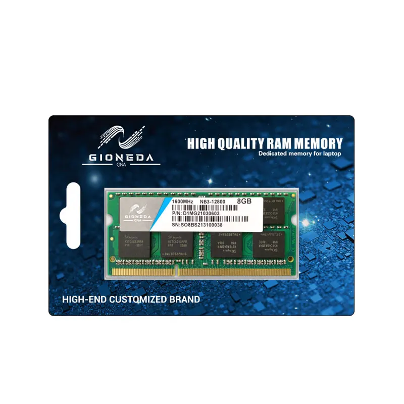 High Quality MINI PC Memory Ram DDR3 8GB 1600mhz Laptop Ram