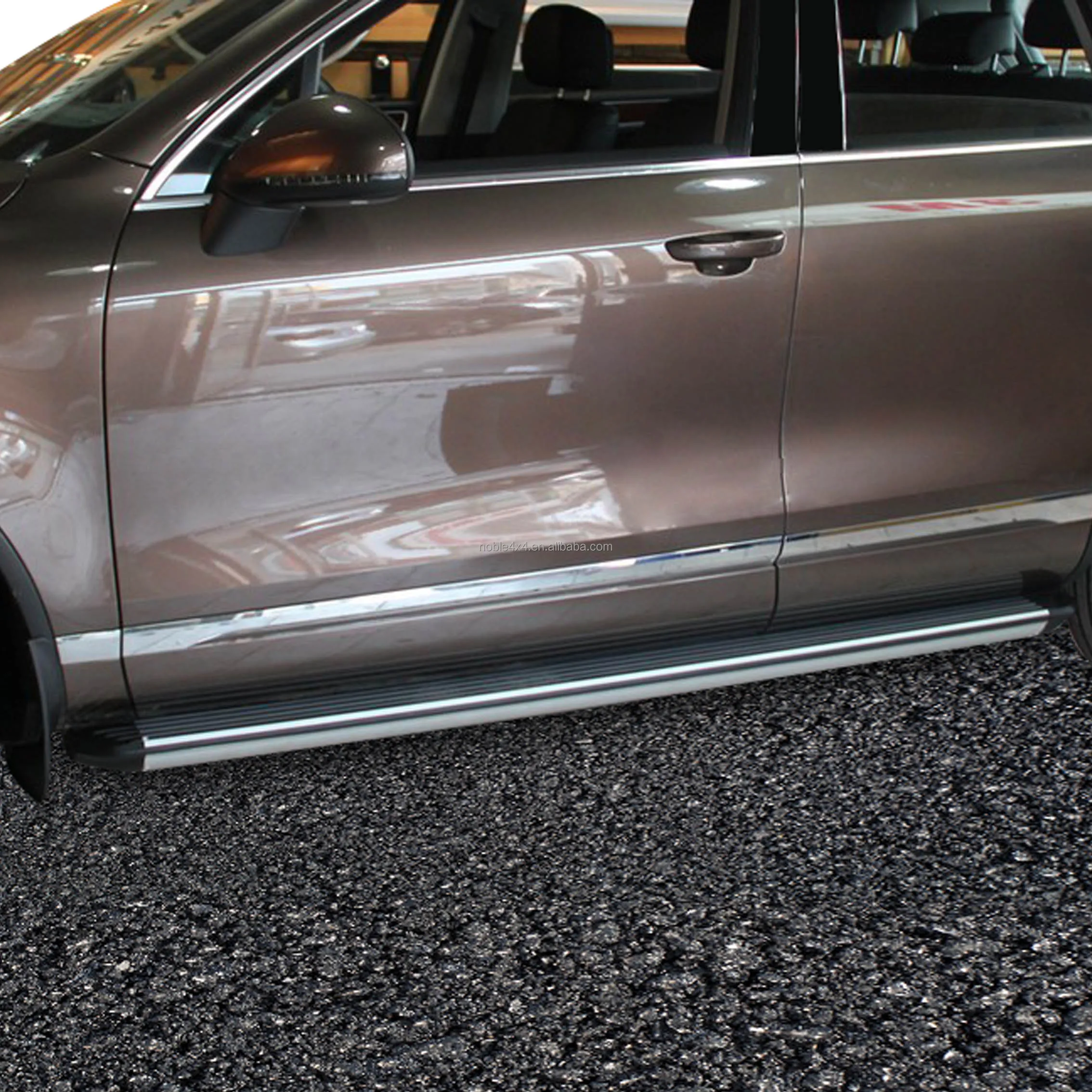 Noble Aluminum Car Accessories Original Style Fixed Threshold Running Board for VW TOUAREG Side Step factory