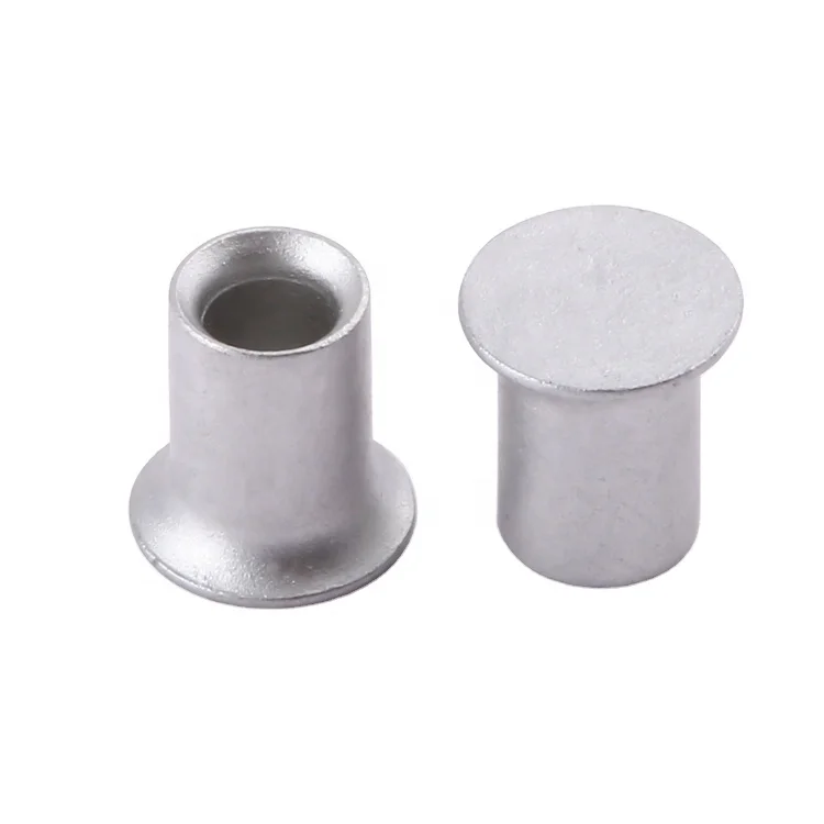 Non-standard customization flat rivet alloy steel silver grey dacromet for automobile industry