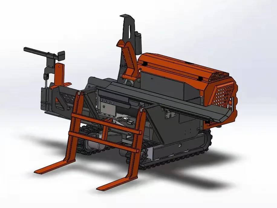 Auto Firewood Processor RoboSplitter with 6way Wedge Log Splitter