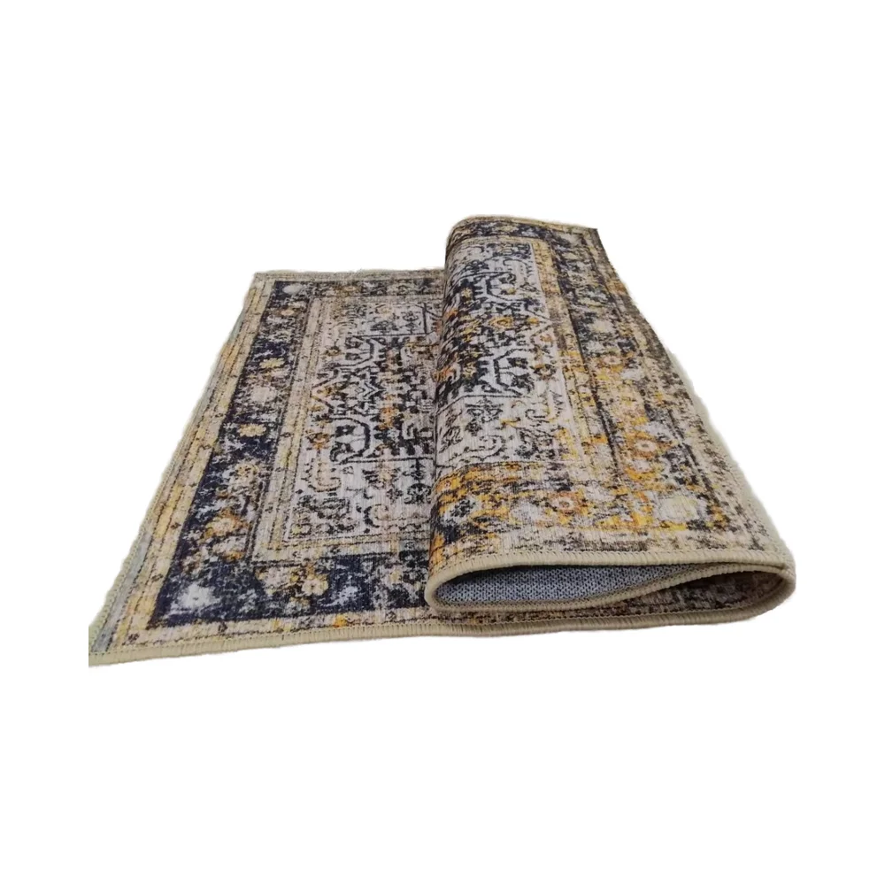 Custom Sizes Printed Machine Washable Persian Rug Rectangle Living Room Area Carpet Foldable Carpet Rug with Customized Service