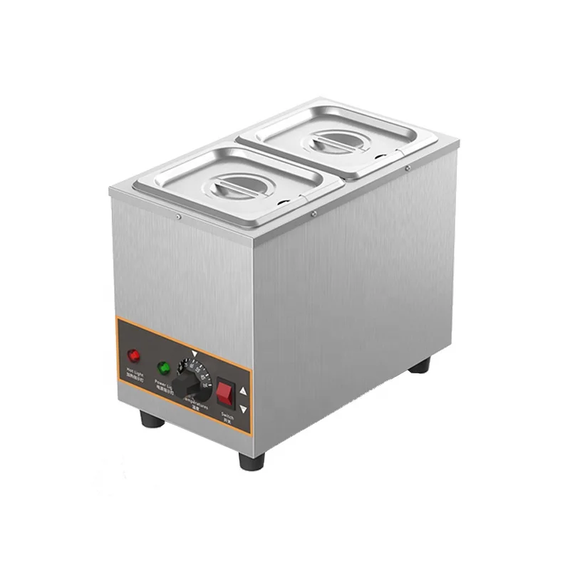 
 Популярная коммерческая 5l Электрический цифровой 2 горшок шоколад плавильная печь  