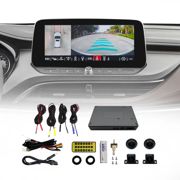 Wemaer 360 Degree AI Car Camera System for Vehicles and Pedestrians Detection & Monitoring - Car Driving  Safety Solution