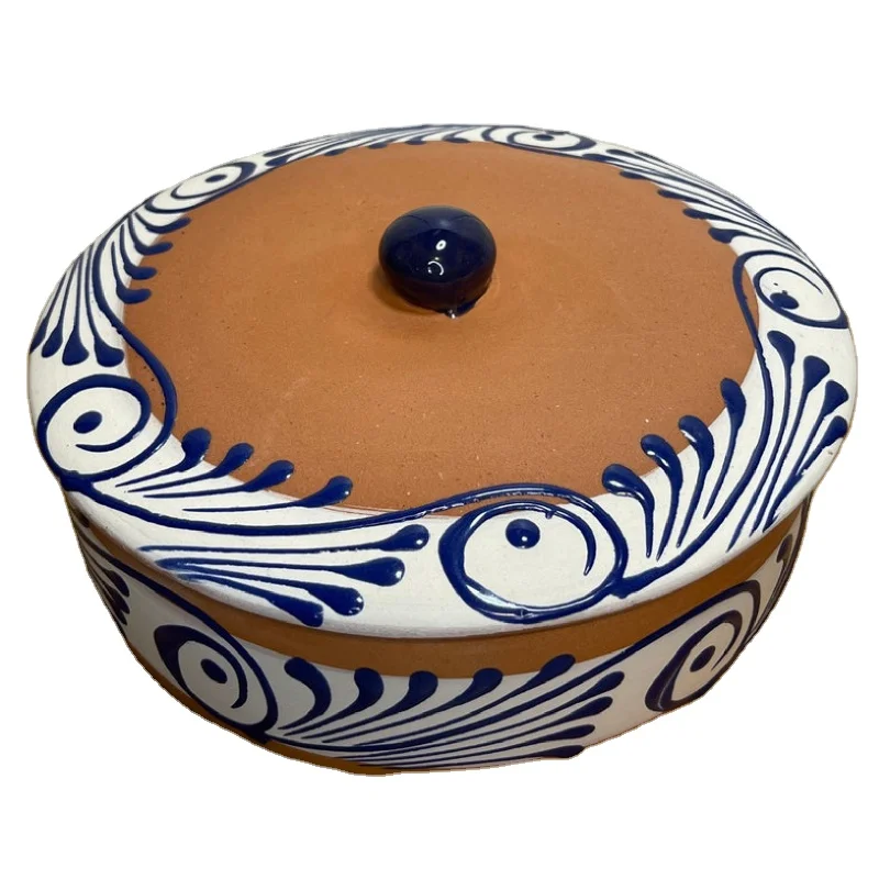 レア　ポット　高級　陶器　メキシコ　職人の手作り マタ・オルティス陶器 by Patty Lopez トカゲ ポット｜マライカ