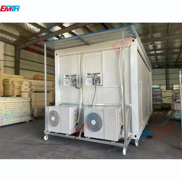 EMTH Precise Temperature Control  Blast Freezer Walk in Cold Room Refrigeration Modular Cold Room