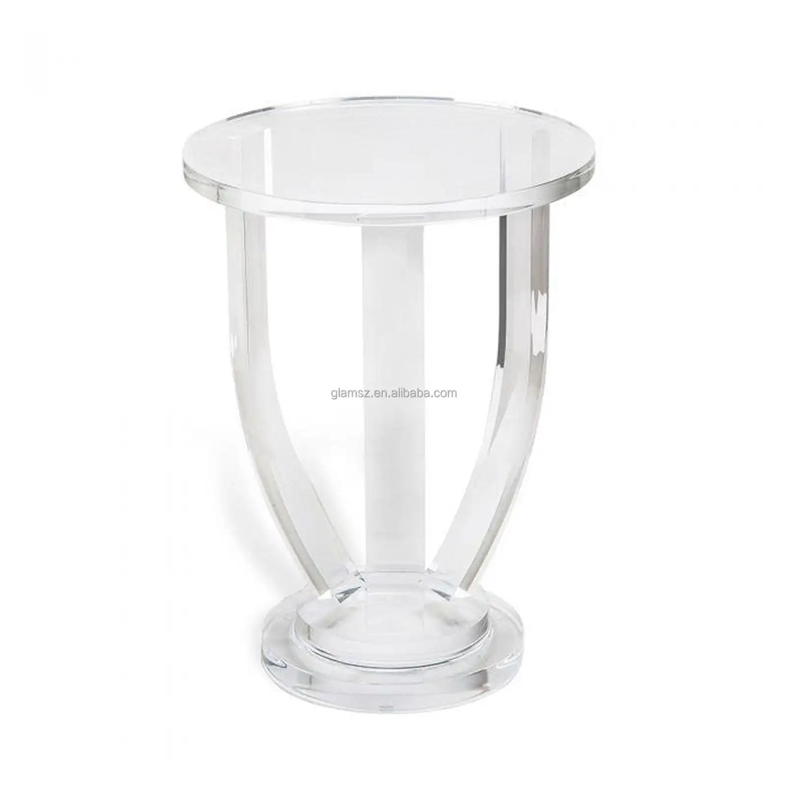 Modern Simple Luxury Tea Display Shelf Acrylic Side Night Stand Table ...
