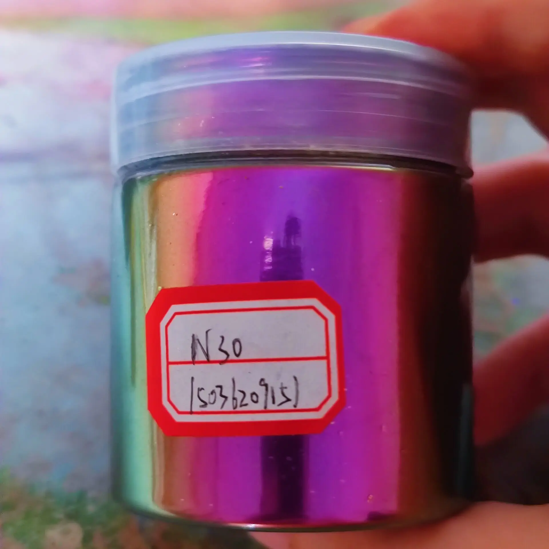 Shenzhen Orange Green Optical Variable Hypershift Color Shifting Car Paint Pearl Powder
